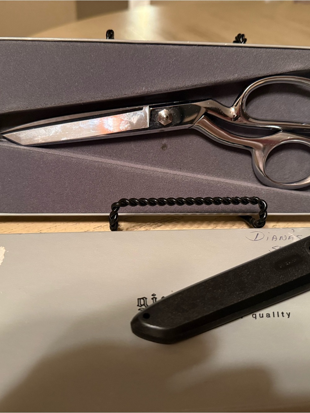 Gingher 8" Knife Edge Dressmaker Shears Germany